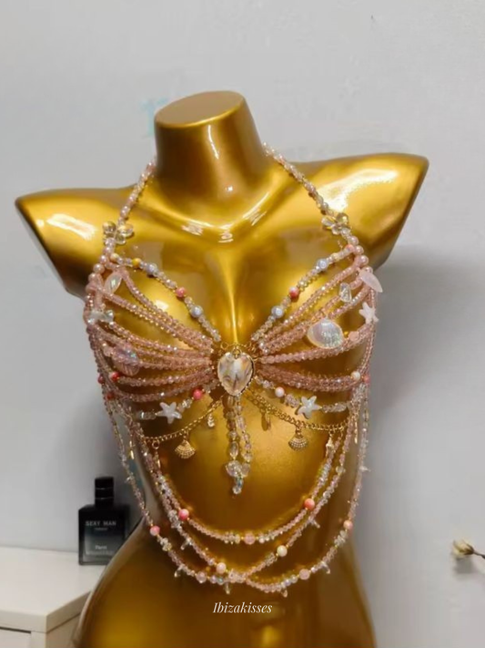 Ibizan Queen Beaded Bralette