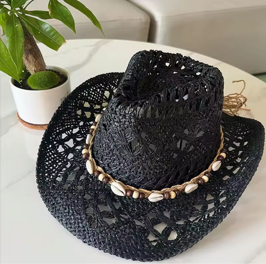 MIDNIGHT SHORES SEASHELL HAT