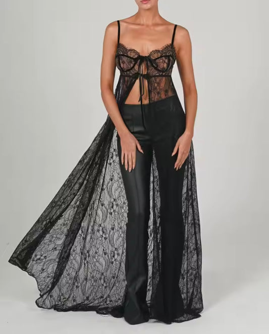 Roca Chica Lace Corset Top