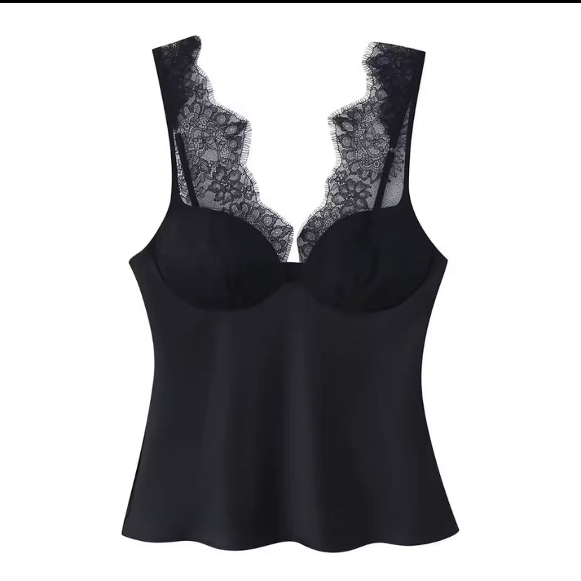 Ramona Satin Cupped Cami