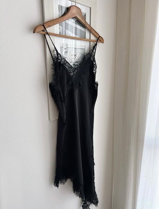 Brigette Satin Slip Dress